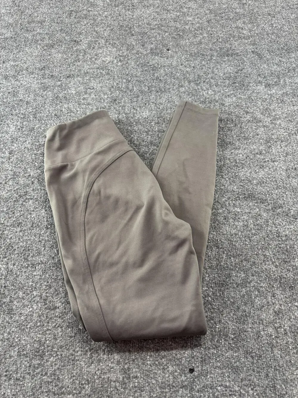 Athleta Headlands Hybrid Moto Tight Leggings Womens 4 Green Ankle Zip Pockets